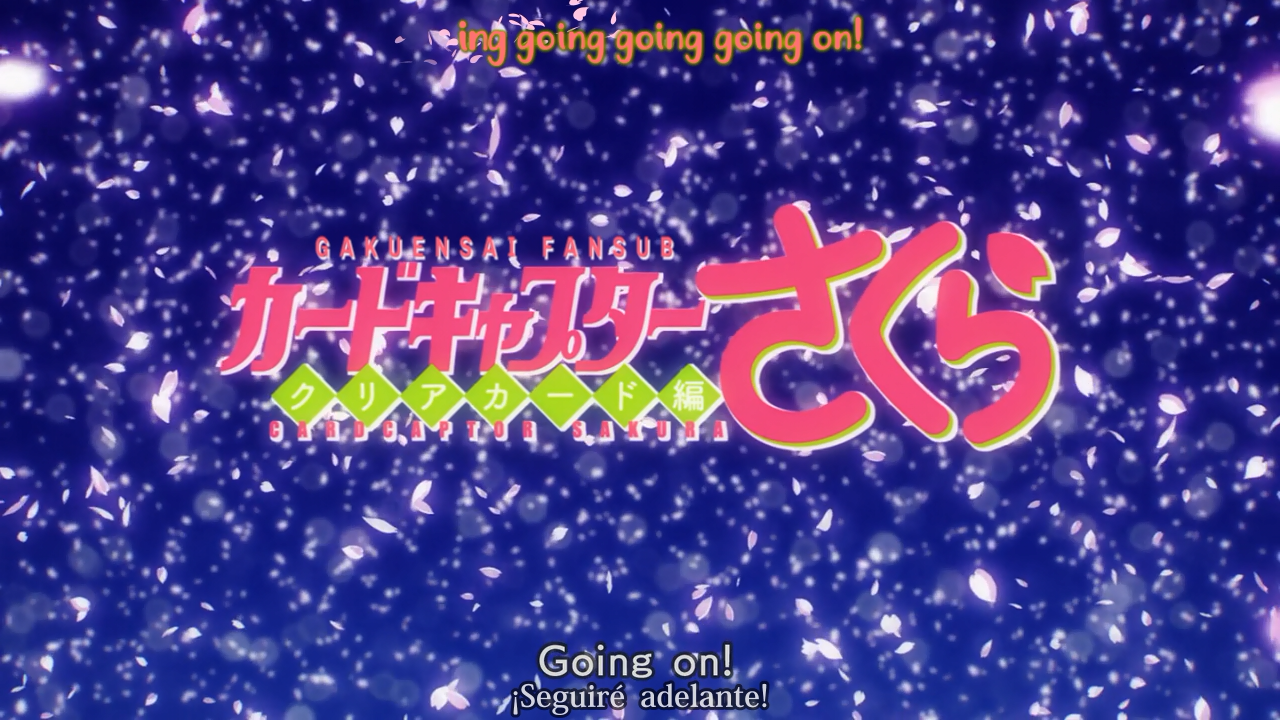 Cardcaptor Sakura Clear Card-hen (Gakuensai Fansub)